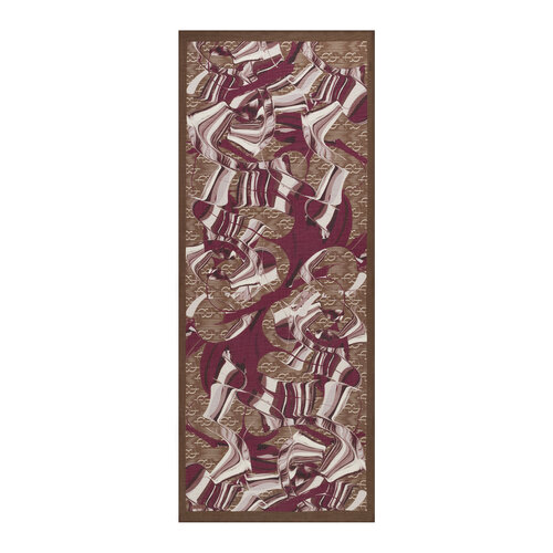 Mink Marble Flow Tencel Scarf