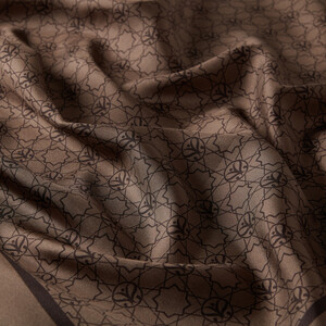 ipekevi - Mink Mini Seljuk Monogram Silk Twill Scarf (1)