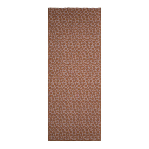 Mink Orange Flower Cotton Scarf