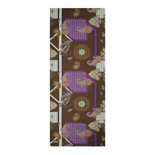 Mink Palace Way Print Tencel Scarf