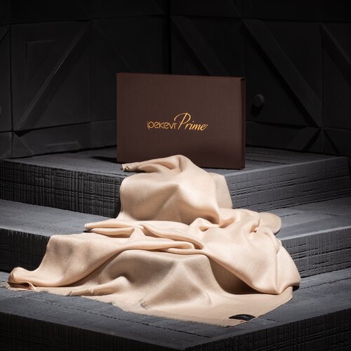 Mink Plain Cashmere Prime Scarf