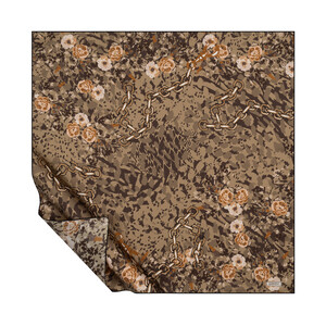 ipekevi - Mink Wild Spring Twill Silk Scarf