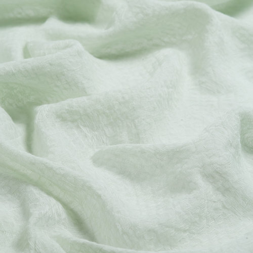 Mint Green Maze Print Cotton Scarf