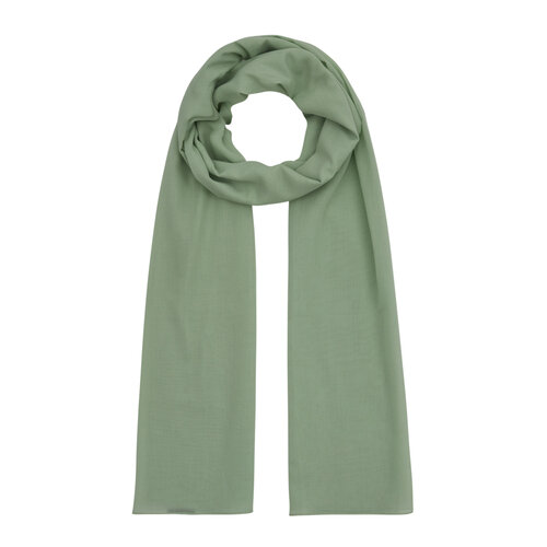 Mint Green Plain Cotton Scarf