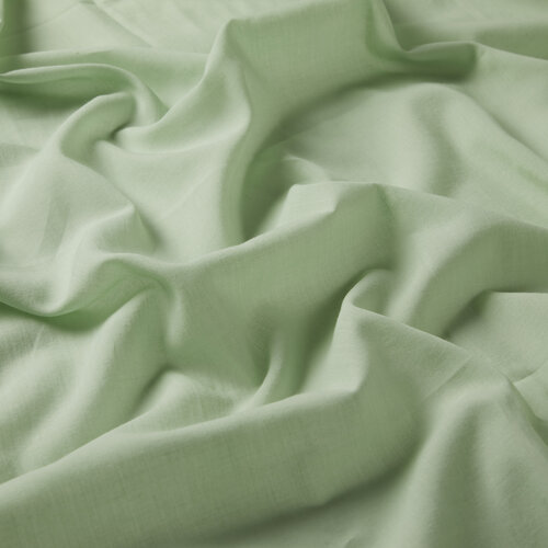 Mint Green Plain Cotton Scarf