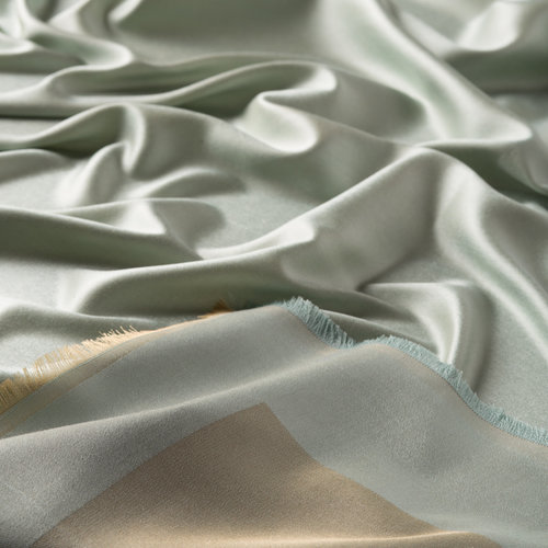 Mint Green Reversible Silk Scarf