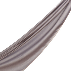 Misty Lilac Reversible Cotton Silk Scarf - Thumbnail