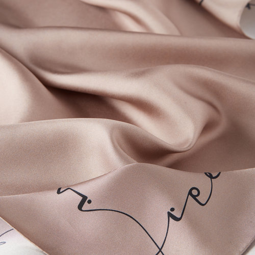 Misty Lilac Signature Silk Twill Scarf