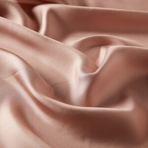 Misty Pink Frame Silk Twill Scarf - Thumbnail