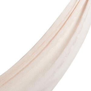 Misty Pink Maze Print Cotton Scarf - Thumbnail