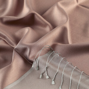 ipekevi - Misty Pink Reversible Silk Scarf (1)