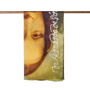 ipekevi - Mona Lisa Satin Silk Scarf (1)