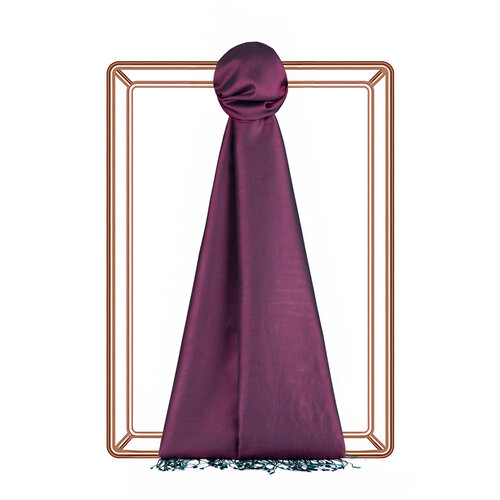 Mulberry Reversible Silk Scarf