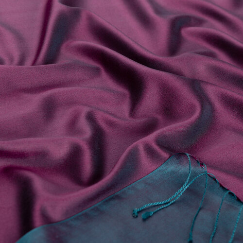 Mulberry Reversible Silk Scarf
