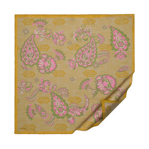 Mustard Yellow Serenad Tensel Scarf - Thumbnail
