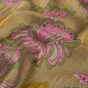 ipekevi - Mustard Yellow Serenad Tensel Scarf (1)