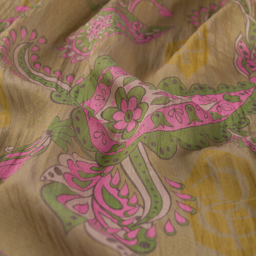Mustard Yellow Serenad Tensel Scarf