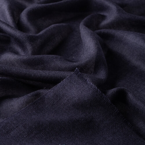 Navy Cashmere Wool Silk Prime Scarf
