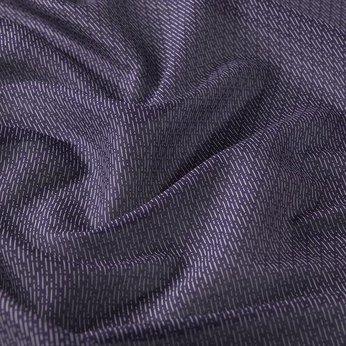 Navy Equilateral Loop Cotton Scarf