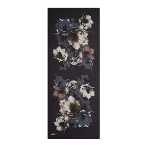 Navy Florescence Print Tencel Scarf - Thumbnail