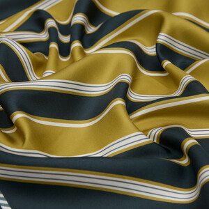 ipekevi - Navy Marine Twill Silk Scarf (1)