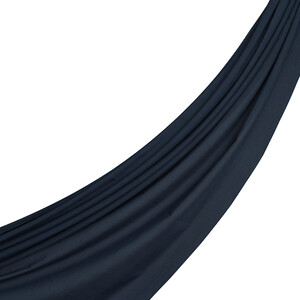 ipekevi - Navy Plain Cotton Scarf