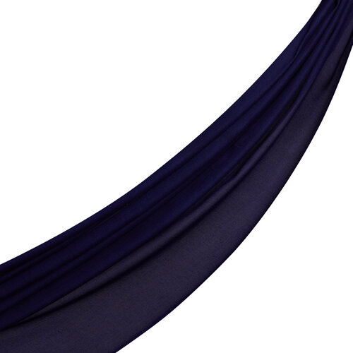 Navy Plain Modal Scarf
