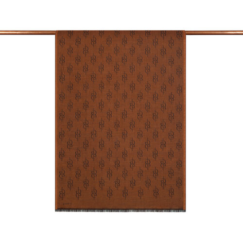 New Cooper IE Monogram Wool Silk Scarf