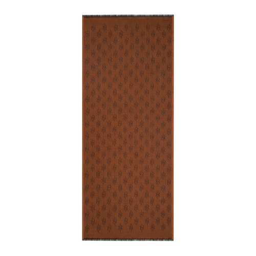 New Cooper IE Monogram Wool Silk Scarf