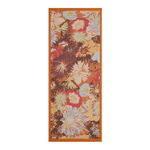 New Copper Nihavent Print Tencel Scarf - Thumbnail