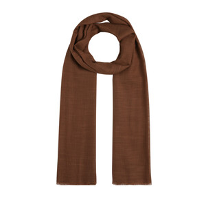 ipekevi - New Copper Plain Cotton Silk Scarf (1)