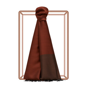 ipekevi - New Copper Reversible Silk Scarf (1)