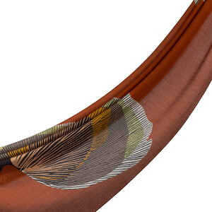 ipekevi - New Copper Silk Tree Pattern Tencel Scarf