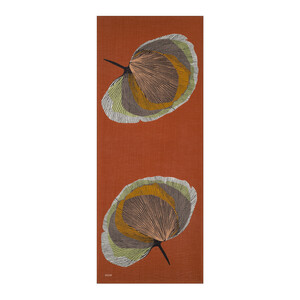 New Copper Silk Tree Pattern Tencel Scarf - Thumbnail