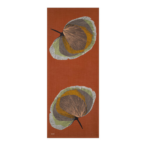 New Copper Silk Tree Pattern Tencel Scarf