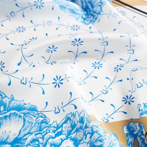 Nicaea Satin Silk Pocket Square Model 02 - Thumbnail