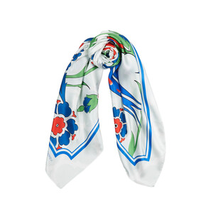 ipekevi - Nicaea Satin Silk Scarf Model 03 (1)