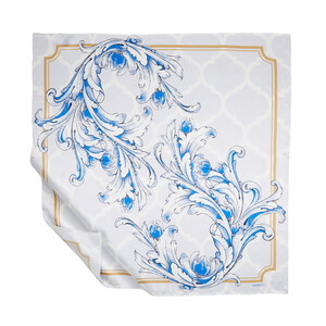 Nicaea Satin Silk Scarf Model 05 - Thumbnail