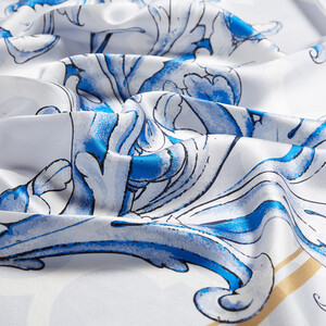 Nicaea Satin Silk Scarf Model 05 - Thumbnail