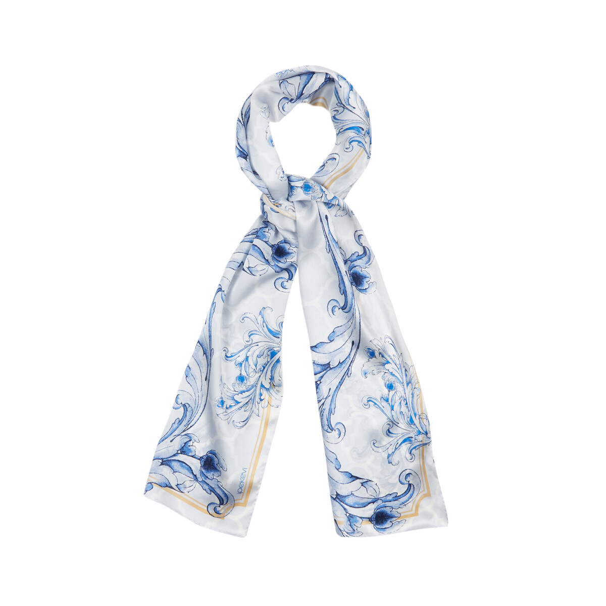 Nicaea Satin Silk Scarf Model 05 | Ipekevi