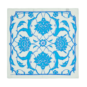 ipekevi - منديل حرير ساتان إزنيك نيقيا موديل 04 ipekevi - منديل حرير ساتان إزنيك نيقيا موديل 04