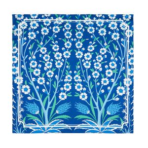 ipekevi - منديل حرير ساتان إزنيك نيقيا موديل 06 ipekevi - منديل حرير ساتان إزنيك نيقيا موديل 06