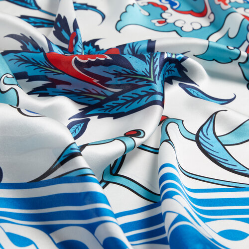 Nikaia Tivil İpek Eşarp Model 01