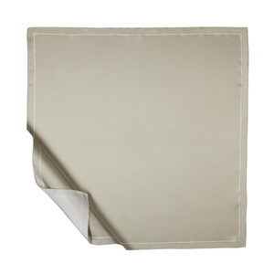 ipekevi - ايشارب حرير تويل لون اخضر نيلي مزيّن بالإطار