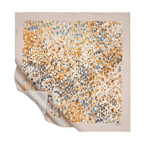 Nude Illusıon Twill Silk Scarf