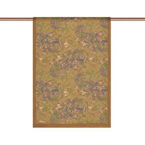 ipekevi - Oil Green Breeze Print Tencel Scarf (1)