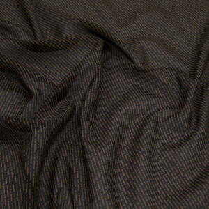 ipekevi - Oil Green Striped Cotton Scarf (1)