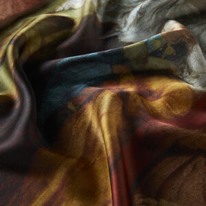 منديل حرير ساتان اليوم الأول من المدرسة - Thumbnail