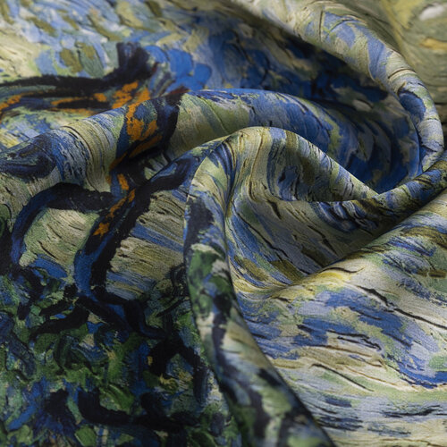 Olive Trees Satin Silk Pocket Square