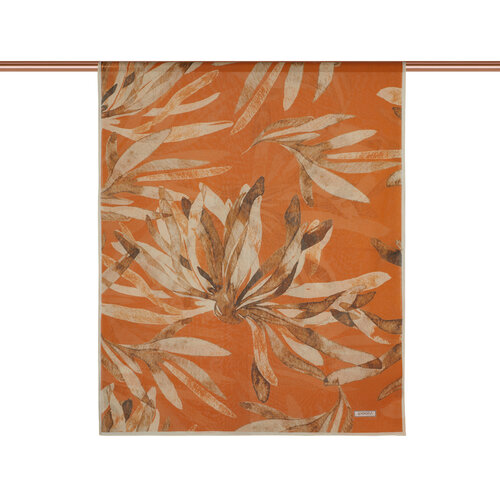Orange Palmaria Cotton Scarf